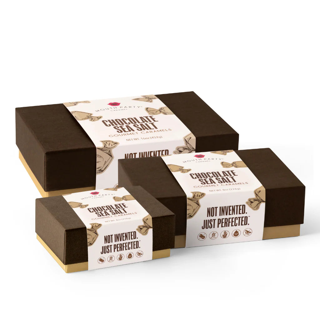 Mouth Party Caramels - Chocolate Sea Salt