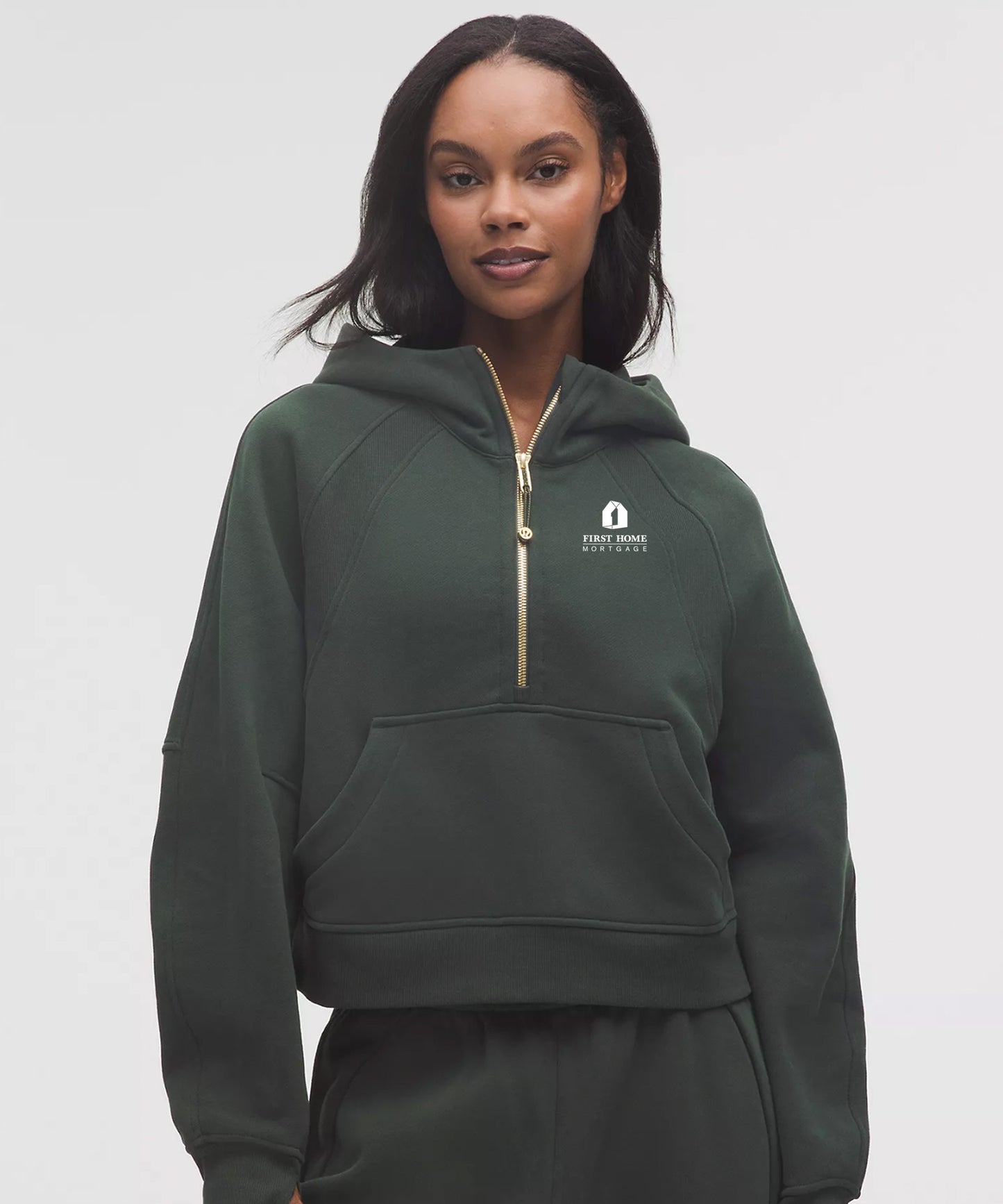 Scuba Oversized Half-Zip Hoodie