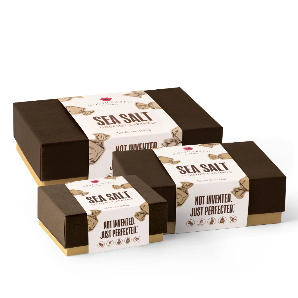 Mouth Party Caramels - Sea Salt Gift Boxes