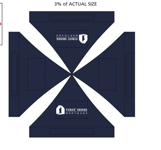 Standard 10' Event Tent - 2 Locations